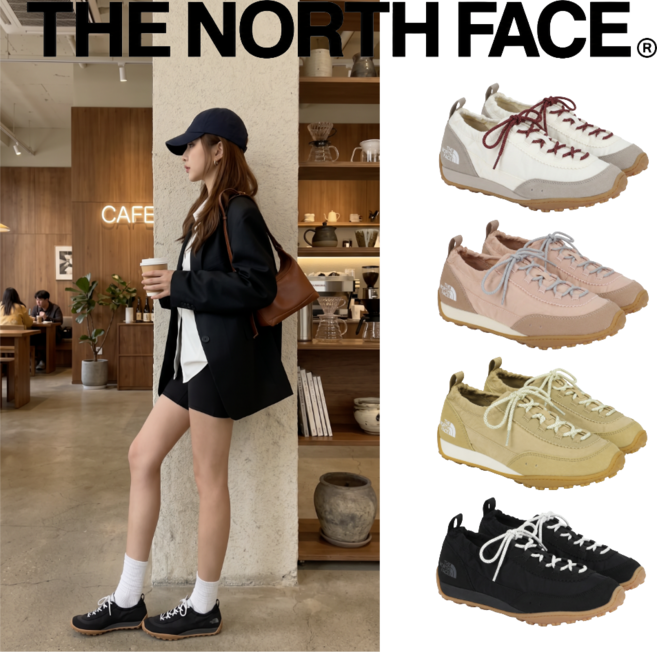 3위 - 노스페이스 화이트라벨 클리프 로우 스니커즈 WHITE LABEL CLYFFE LOW SNEAKERS