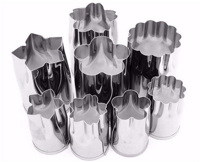 스테인레스 과일 고명틀 야채 모양틀 떡고명 모양틀 kou+946ai, NO30. 국화 (대)