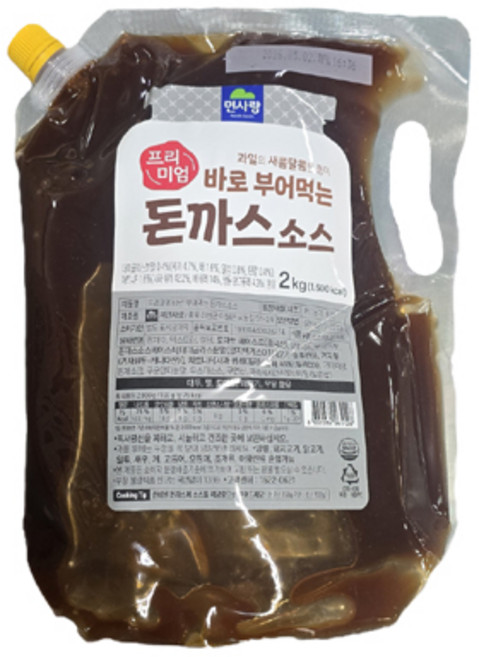 프리미엄 부어먹는 돈까스소스 면사랑, 3개