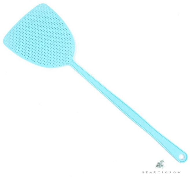 세모하나 심플 컬러 파리채 모기퇴치기