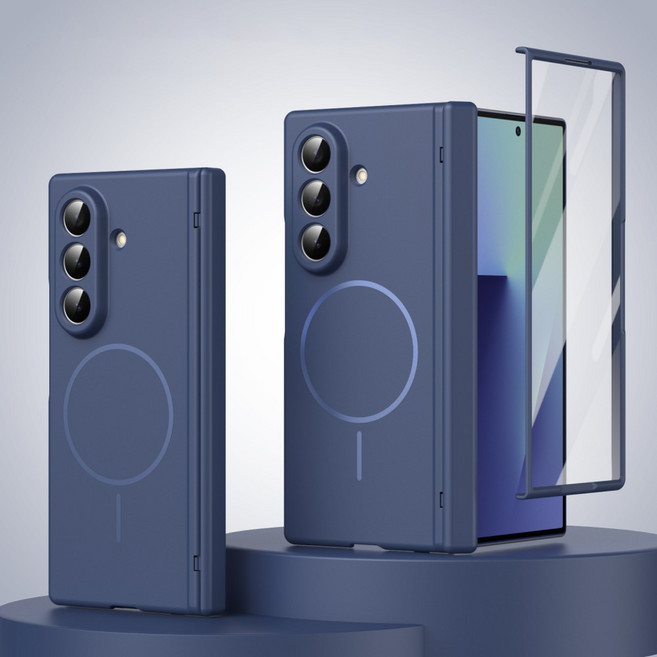 ESSENWOO Galaxy Z Fold 7 밀리터리 초강력 자석 힌지보호 슬림케이스