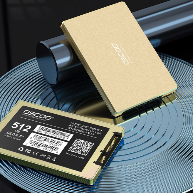 데스크탑 노트북 PC용 MLC SATA3 SSD 하드 드라이브 디스크 2.5 인치 내장 솔리드 스테이트 512GB, GOLD MLC 64GB, 1개