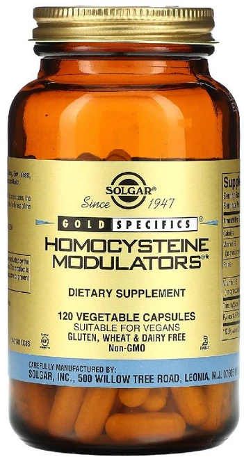 솔가 골드 Specifics Homocysteine Modulators 베지 캡슐 120정, 1개 - 쿠팡