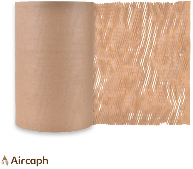 에어카프 크라프트지 롤 종이 포장제 완충재 완충제 뽁뽁이 뽂뾲이 선물 택배 포장, 1개, 브라운 30cm X 50m