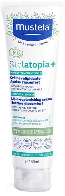 호주 무스텔라 Mustela Stelatopia+ 어린이 스텔라토피아 + 리피드 리플레니싱 크림, 2개, 150ml