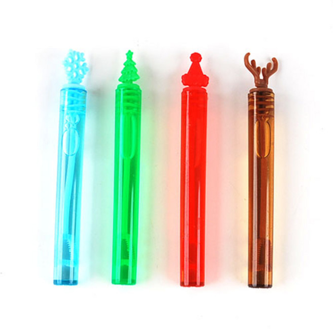 퍼줌 크리스마스 심플 스틱 비눗방울, 48개