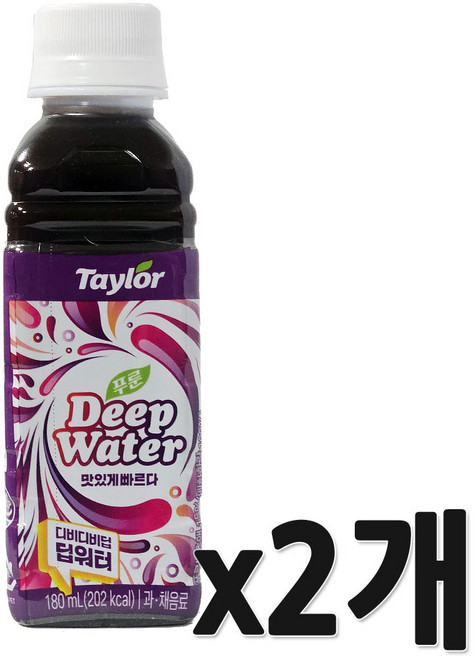 테일러 푸룬 딥워터, 180ml, 2개