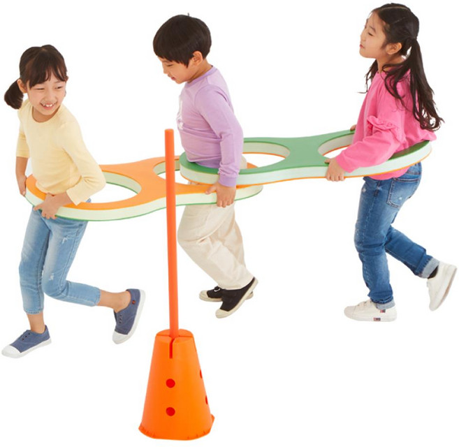 신나는 체육수업 기차 달리기 놀이 교구세트 순발력 소근육발달 신체발달