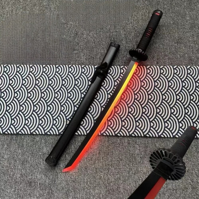 WULA烏拉 鬼滅之刃 炭治郎光劍(紅光款) 大號(全長104cm)