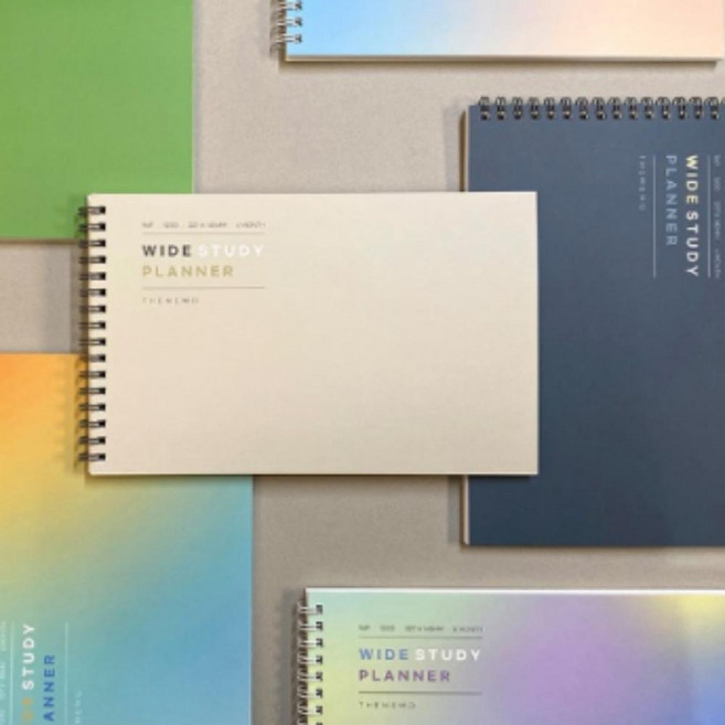 학생스터디플래너 2P 와이드 6개월 스케줄러 다이어리 스케줄러 체크리스트 공부 공시생 겨울방학 시험준비 공부다이어리, 민트오렌지, 민트오렌지, 상세페이지 참조