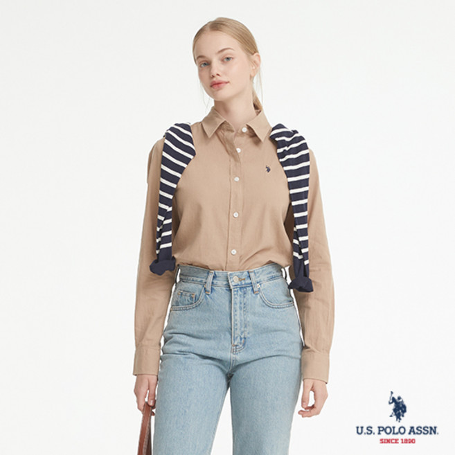 [USPA] 코튼 클래식 셔츠 여성 택1