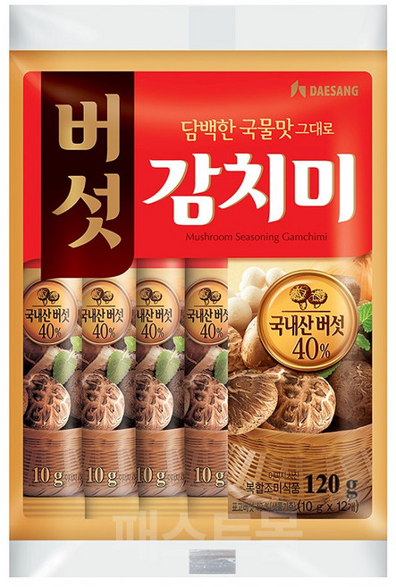 대상 버섯감치미 120g (스틱형10g), 1개
