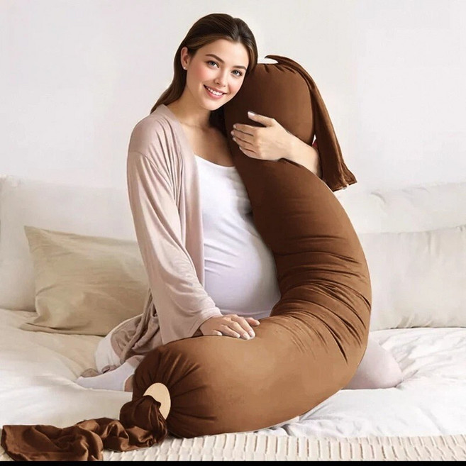 다기능 바디 필로우, 카라멜 브라운