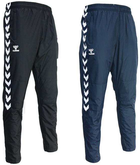 험멜 우븐 트레이닝바지 찬바람차단 체온유지 땀복바지 웜업 츄리닝바지 풋살 축구 런닝 간절기