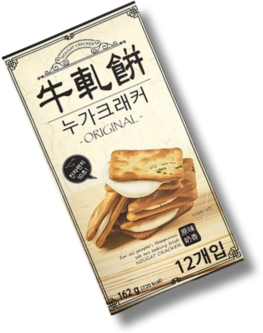 누가크래커, 162g, 3개