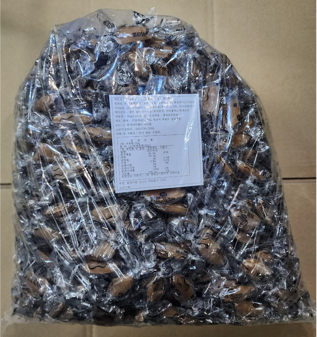 미담제과 땅콩캬라멜 5Kg 옛날땅콩카라멜, 1개