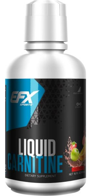 L카르니틴 엘카르니틴 체중 감량 EFX 스포츠 액상 1500mg 성능 힘 향상 비타민B5 31회분 과일 펀치, EFX Sports 체지방 감소 엘카르니틴 체중감량 보, 1개, 473ml