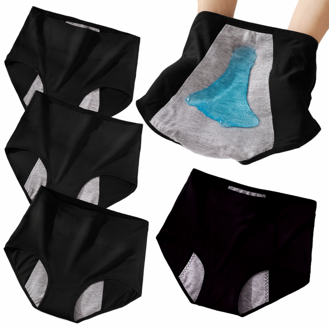 소유리빙 하이웨스트 빅사이즈 위생팬티 4종세트