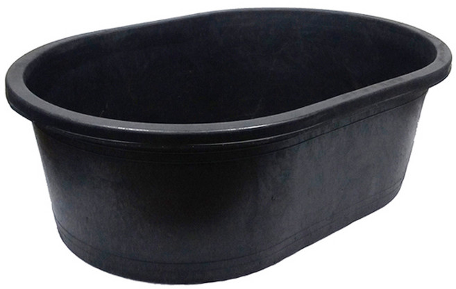 타원형 고무다라 고무대야, 1개