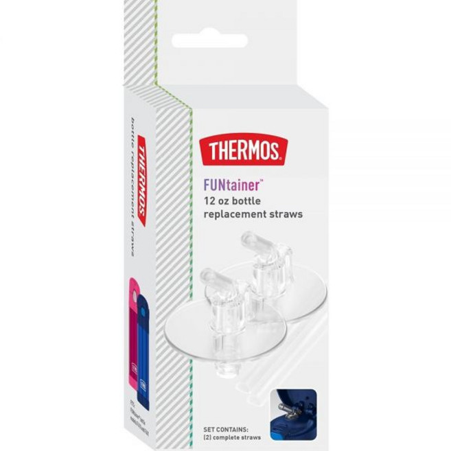 Thermos 교환용 빨대 12 온스 Funtainer Bottle 클리어 F401RS6 해외 직송, 1 Pack