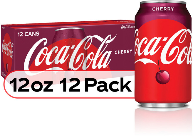 Coca-Cola 코카콜라 체리 바닐라 Cherry Vanilla Coke, 12개, 355ml