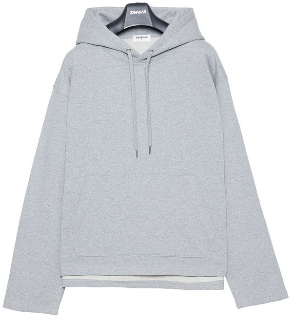 자바나스 컴포트한 착용감 밑단이 트여 편한 풀오버 긴팔 후드티 익스트림 후디 롱슬리브 오버핏