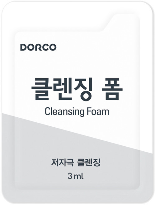 도루코 일회용 클렌징폼 3ml, 1개