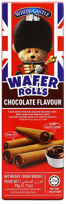 화이트캐슬 럭셔리웨이퍼롤 스페셜에디션 초콜릿향90g 3개, 90g