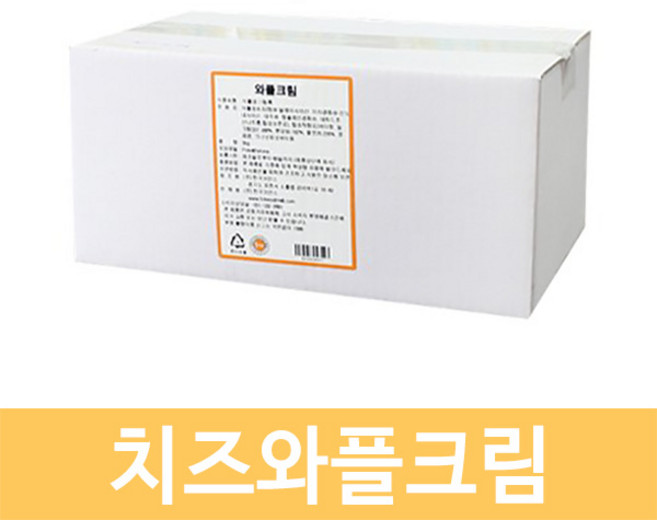 이안스 TOM 치즈 와플크림 3kg, 1개