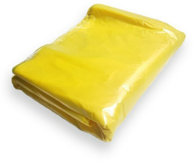 비닐전문올 이불 옷 포장보관용 대형이사비닐, 노랑120cm*90cm(구멍없음), 100장