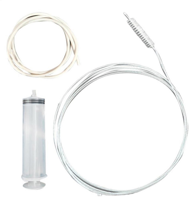 3/6m 자동차 에어컨 냉장고 배수 파이프 준설 막힘 청소 브러시 Ac 벤트 도구, 3 meters, 1개