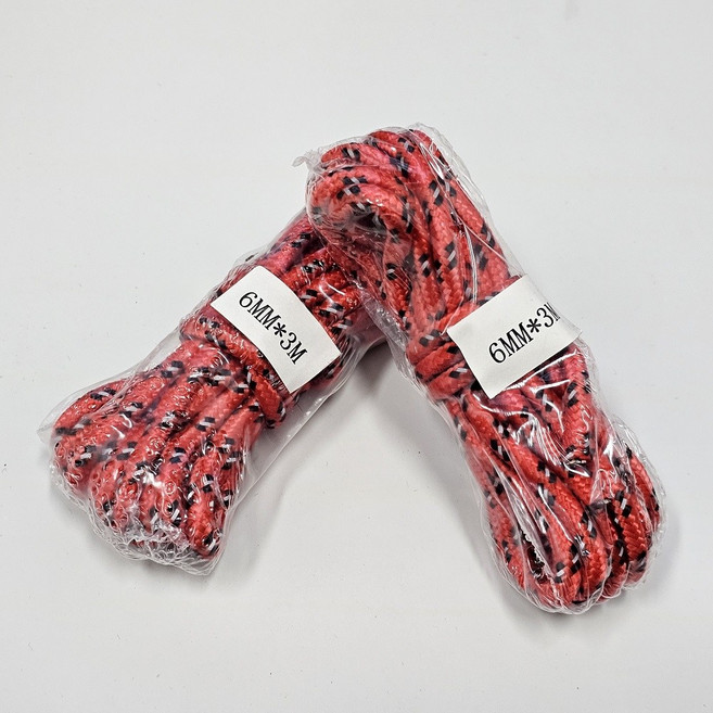 타프 스트링 6mm 로프 3m 8m 커팅 가공 완료 빛반사 타프줄