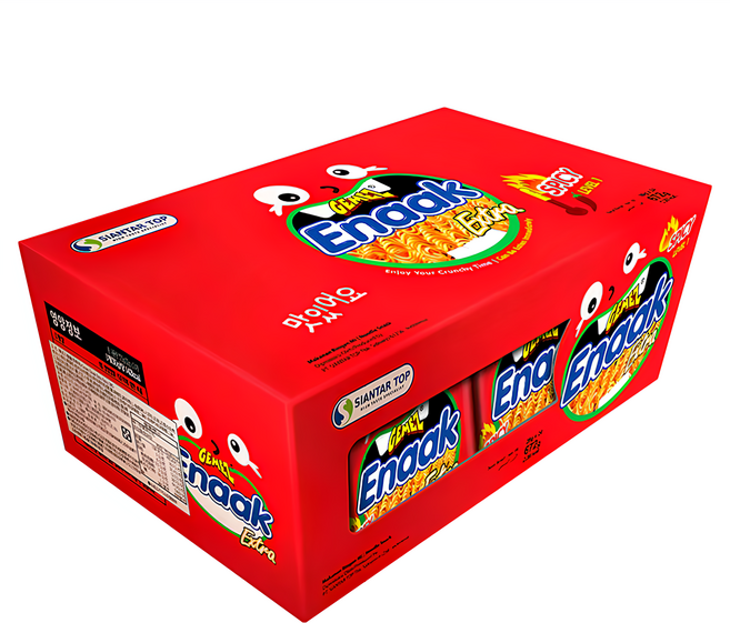GEMEZ Enaak 韓式小雞麵 辣味, 1盒, 672g