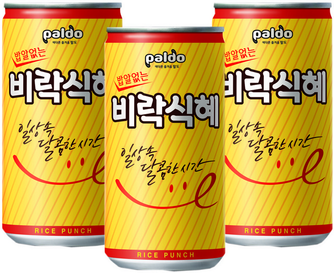 팔도 밥알없는 비락식혜, 175ml, 30개