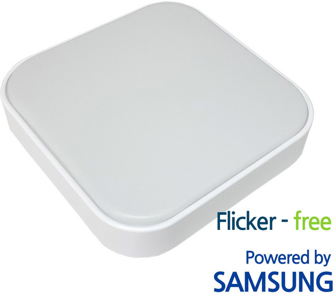 라이톤 led 직부등 현관 복도 베란다 시스템 사각 직부등 15W 주광색, 1개