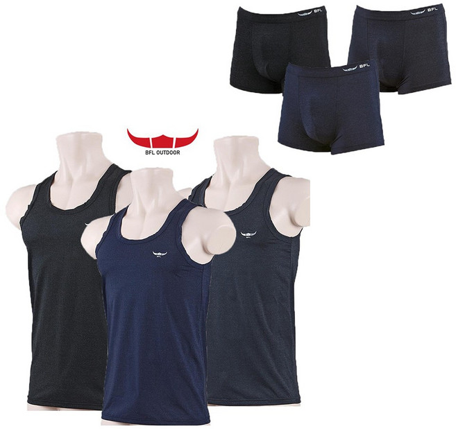 남성용 스포츠 런닝 드로즈팬티 1602+2602 BFL 6종세트