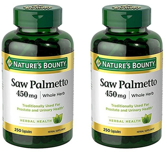 네이처스바운티 쏘팔메토 미주 출고 네이처로스 바운티 네이처스 Natures Bounty, 250 Count (Pack of 2), 250정 - 쿠팡