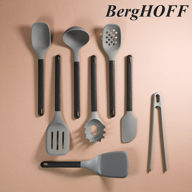 베르그호프 레오 조리도구 국자 뒤집개 모음 10종 택1, 레오 서빙국자 그레이, 1개