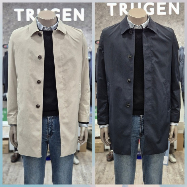 트루젠 간절기 하프 트렌치 맥코트(GSMCL100)_DG