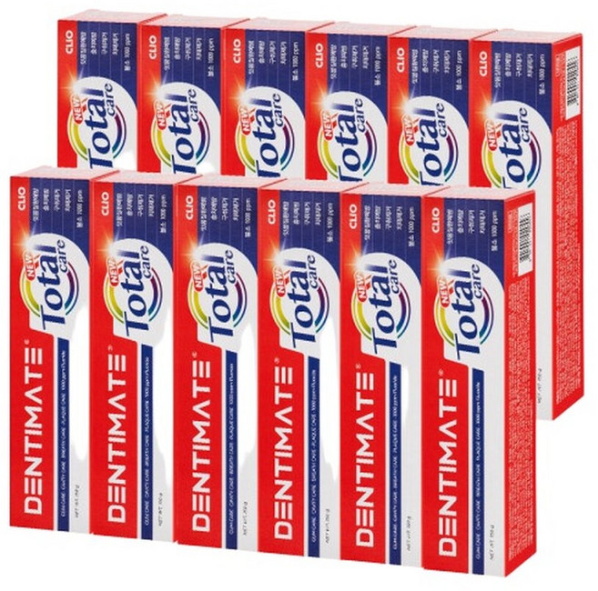 크리오 덴티메이트 토탈케어치약 150g 3+3입 x 2, 2세트