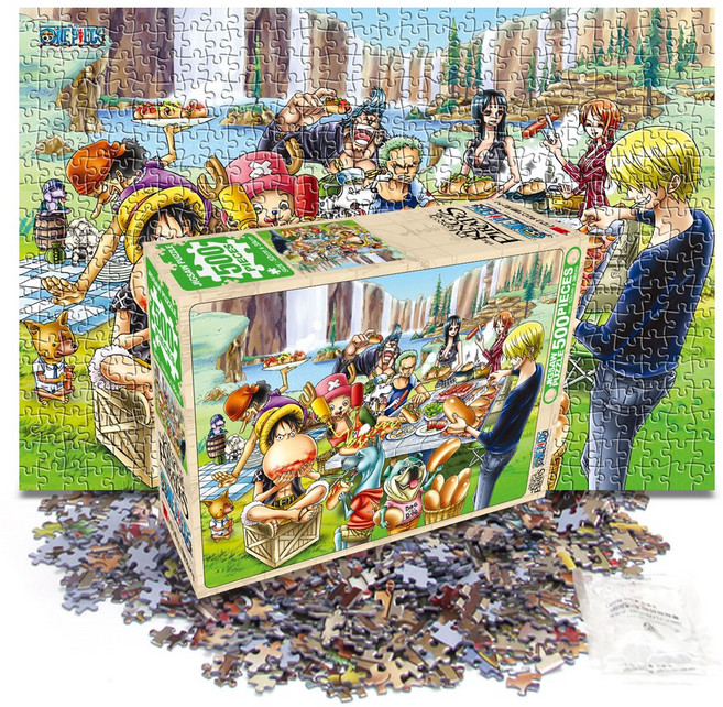 원피스 직소 퍼즐 500조각, 1개, 피크닉, 500피스