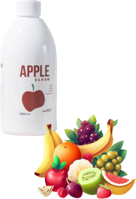 야채 과일 천연 세정제, 1개, 500ml