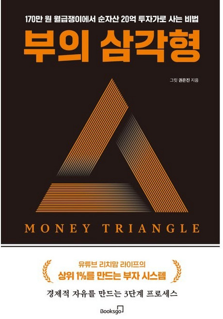 부의 삼각형:경제적 자유을 만드는 3단계 프로세스, 북스고, 그릿 권은진