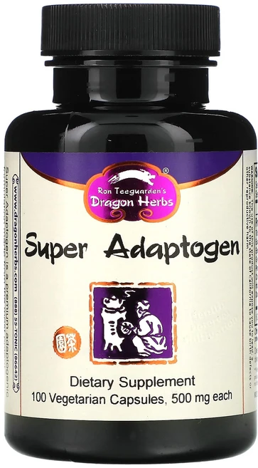 몸관리하세요 겨울입니다 Dragon Herbs 슈퍼 아답토젠 500ml 베지 캡슐 100정 특별관리진행, DragonHerbs슈퍼아답토젠500ml베지캡슐100정 - 쿠팡