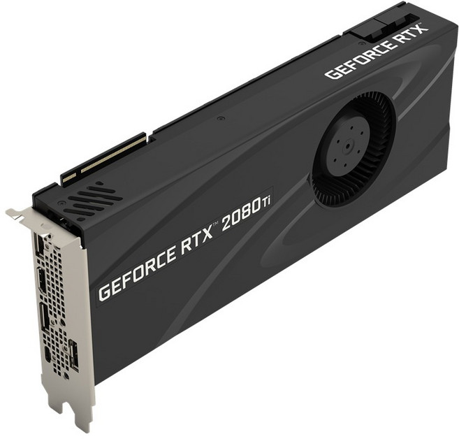 NVIDIA RTX GeForce 2080 Ti 11GB Blower 그래픽카드, 2080 Ti 11GB 1개