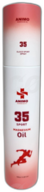 아니모 뿌리는 마그네슘 운동 릴렉스 클라우드 스포츠 스프레이, 1개, 120ml