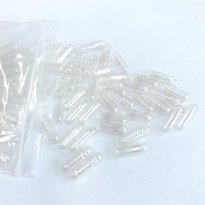 동물성 공캡슐 (150mg/250mg/500mg)[900개이상] 투명 (식용가능 허가완료), 500mg, 1개