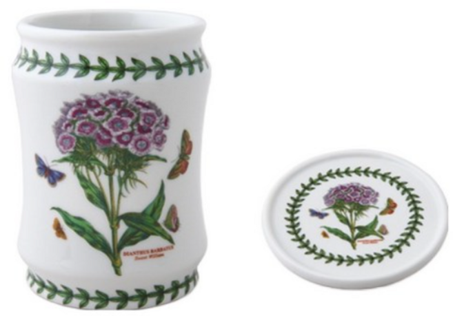 포트메리온 보타닉가든 수저통 + 받침 소 C세트, 혼합색, 1세트