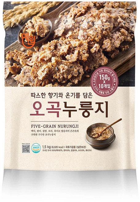 예원농산 오곡누룽지, 1.5kg, 1개