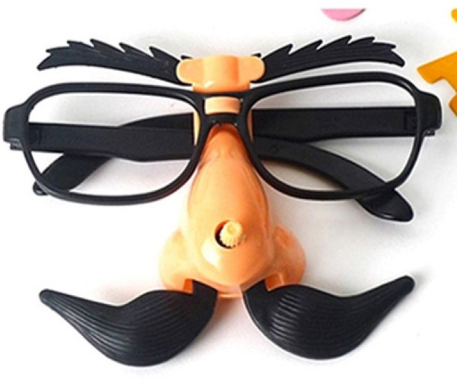 파티팡 눈썹과 수염이 움직이는 엽기안경